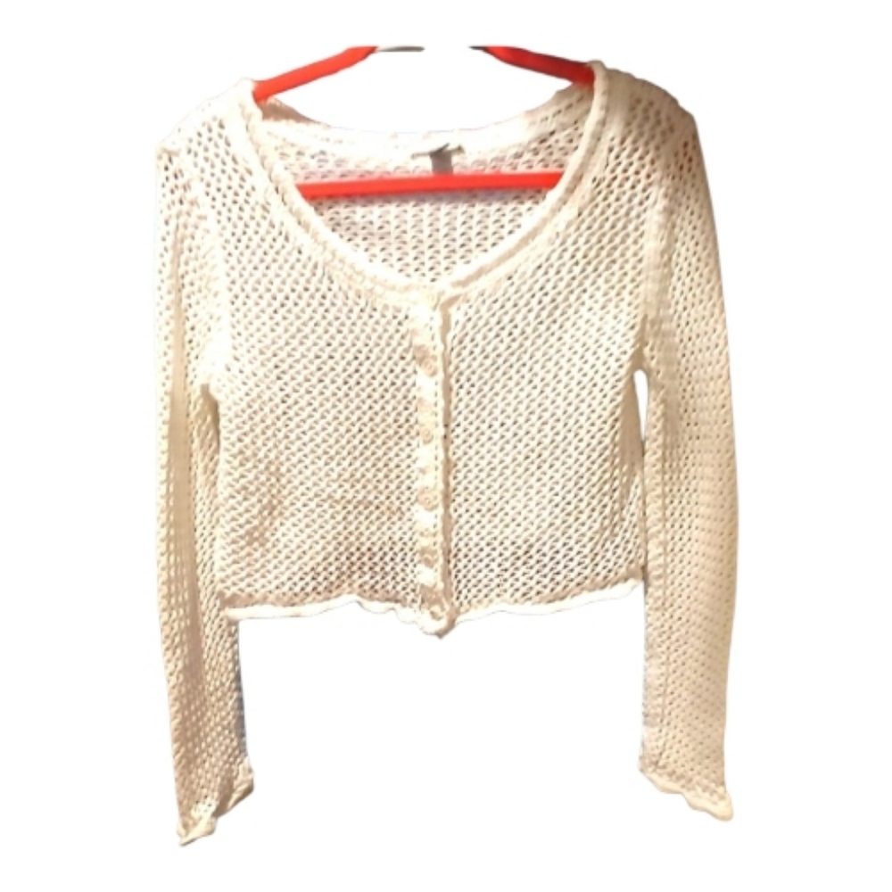 American Eagle Open Knit Sweater - L